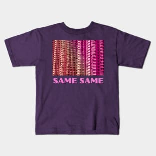 Same Same Pink Kids T-Shirt